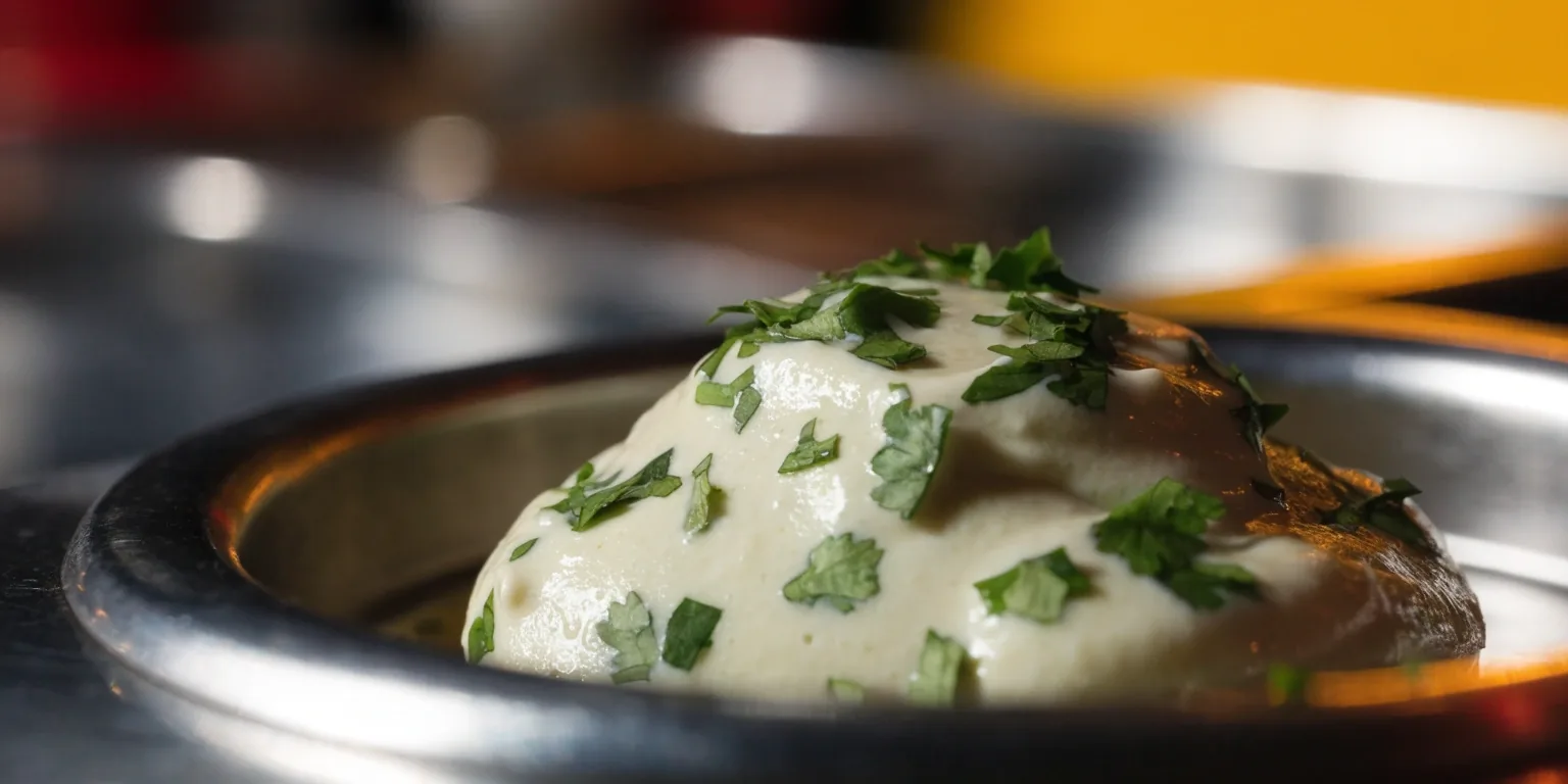 Creamy cilantro lime sauce